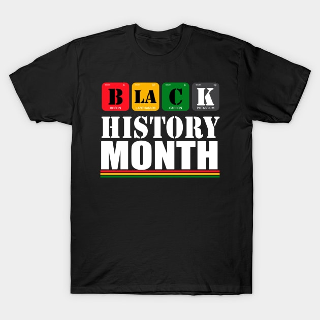 Black History Month T-Shirt by For the culture tees